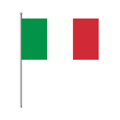 Флаг Италии - фото на документы на визу Италии в Москве